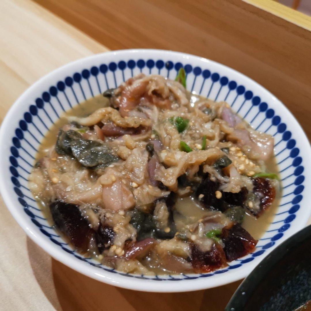 🌶️烧椒皮蛋擂茄子