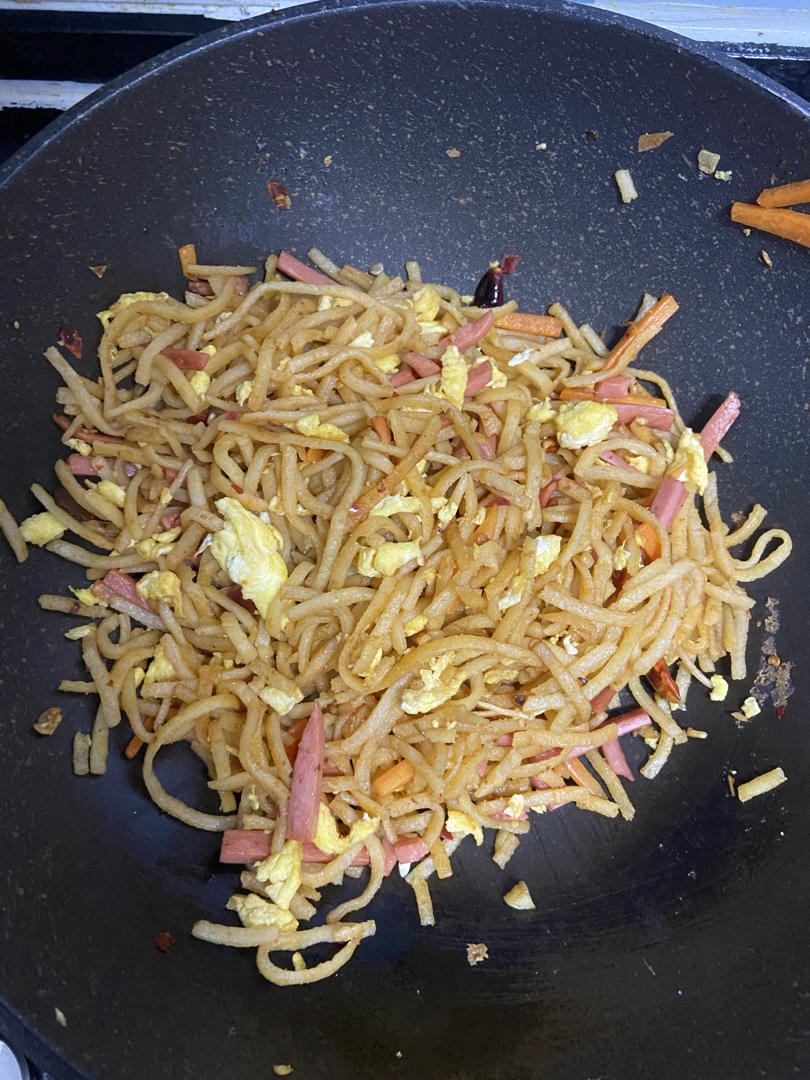 直击灵魂的炒饼丝~