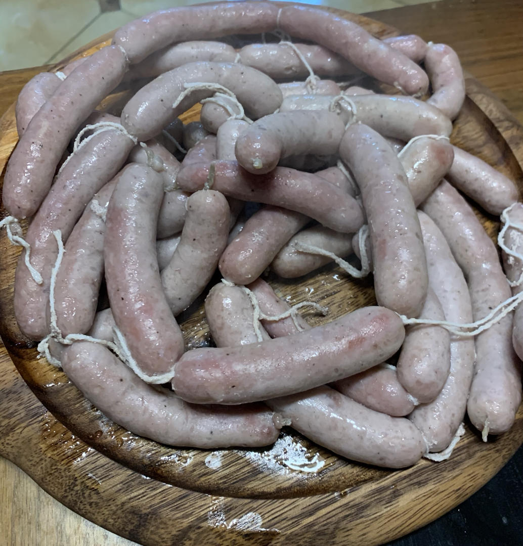 Q弹多汁的自制台式脆皮肠——绝对秒杀市售