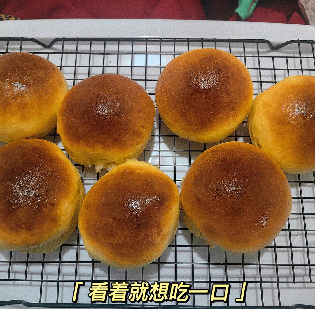 最正宗的美式汉堡胚配方，媲美汉堡王（汤种法）