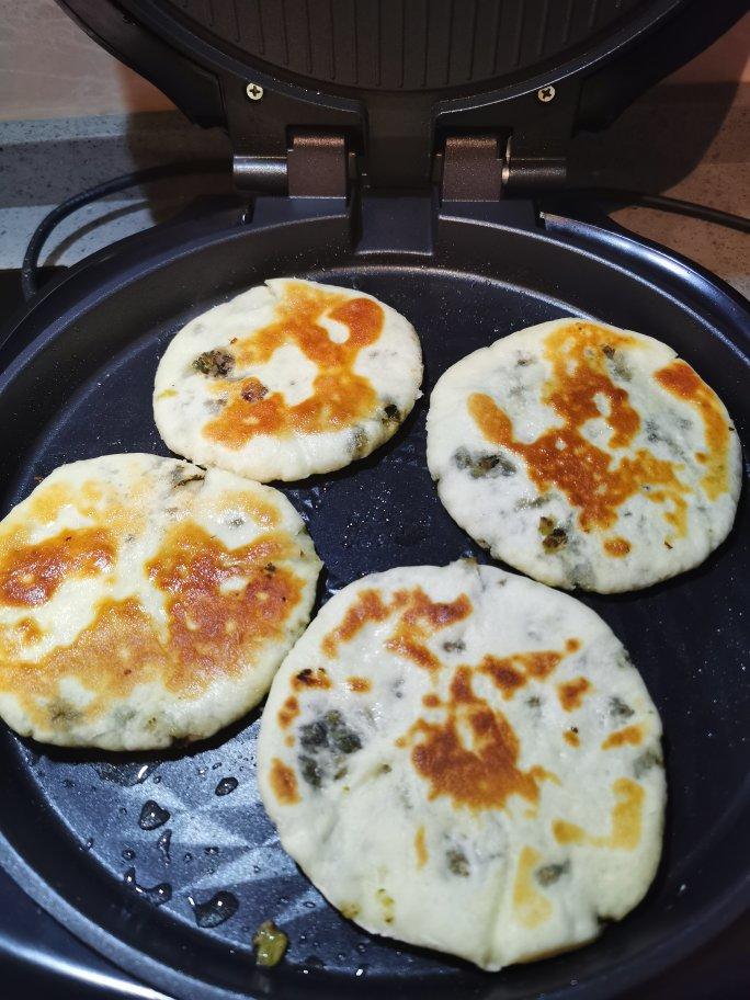 简单又好吃的咸菜饼