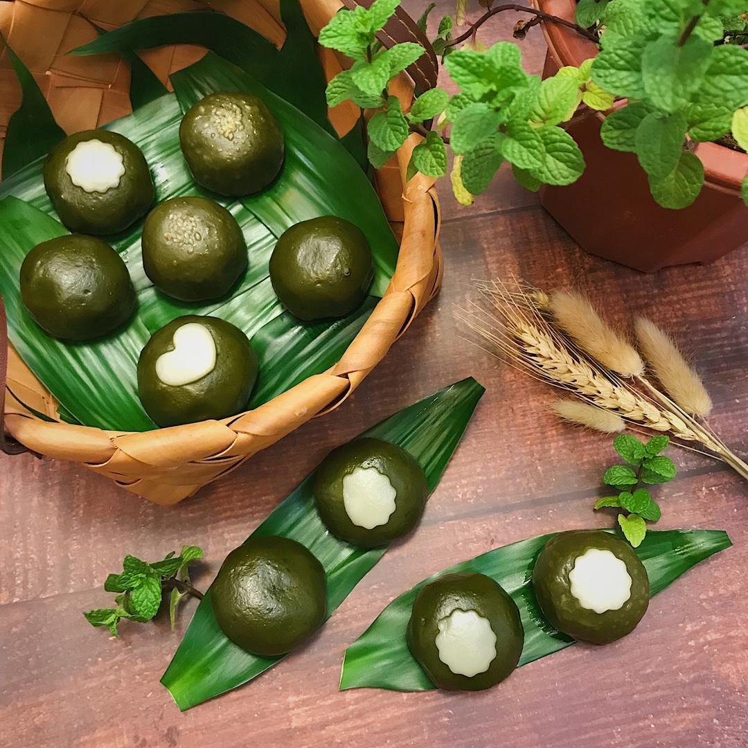 纠结的小妹做的春日的3种花式创意青团