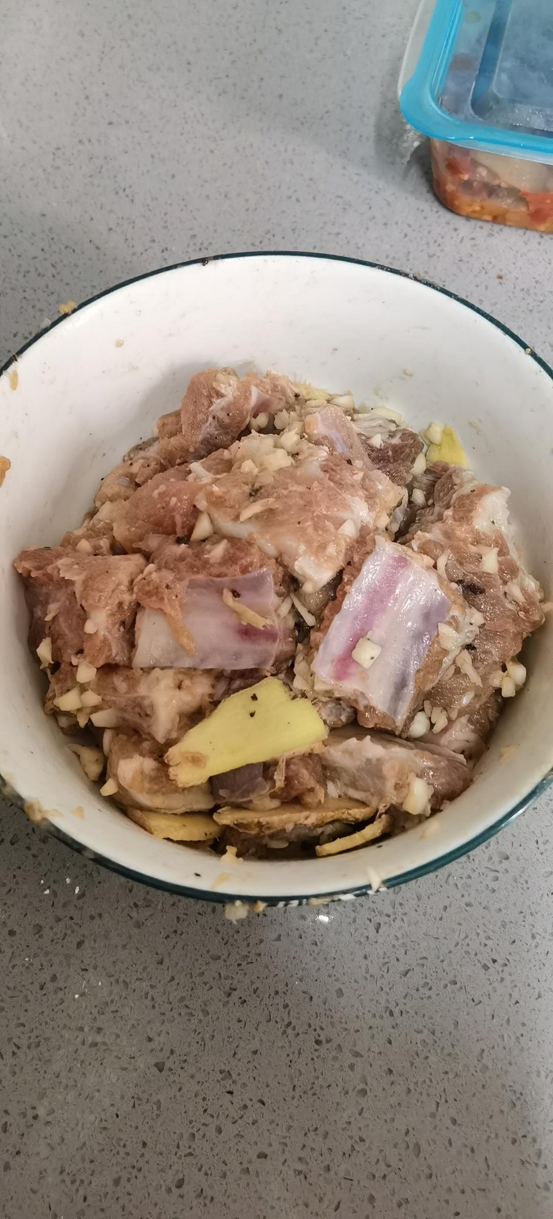 空气炸锅蒜香排骨，巨香巨好吃，简单易操作