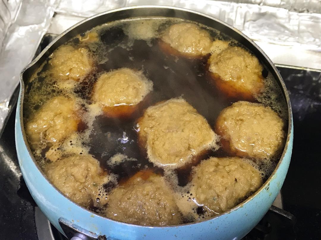 不用油炸的猪肉莲藕丸子