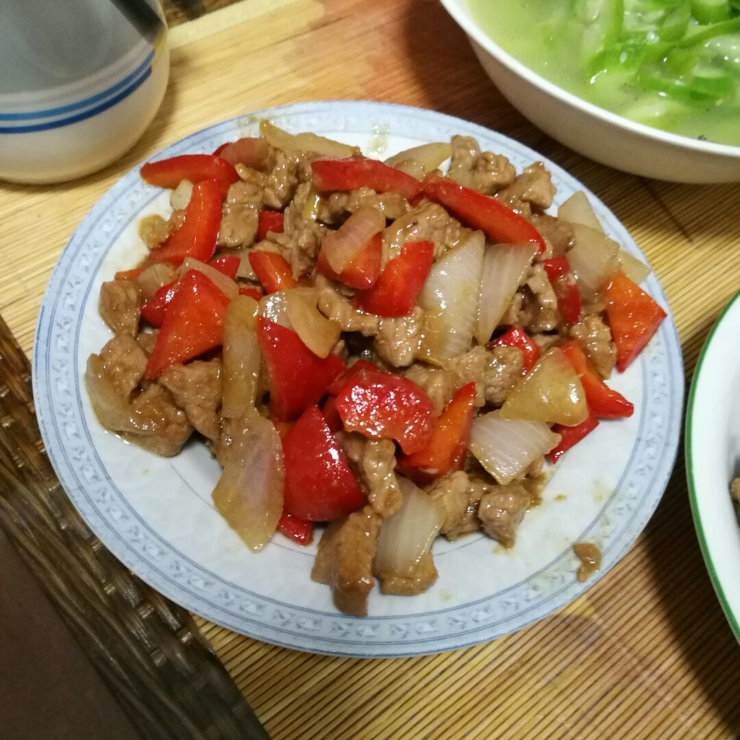 蚝油青椒牛肉丁