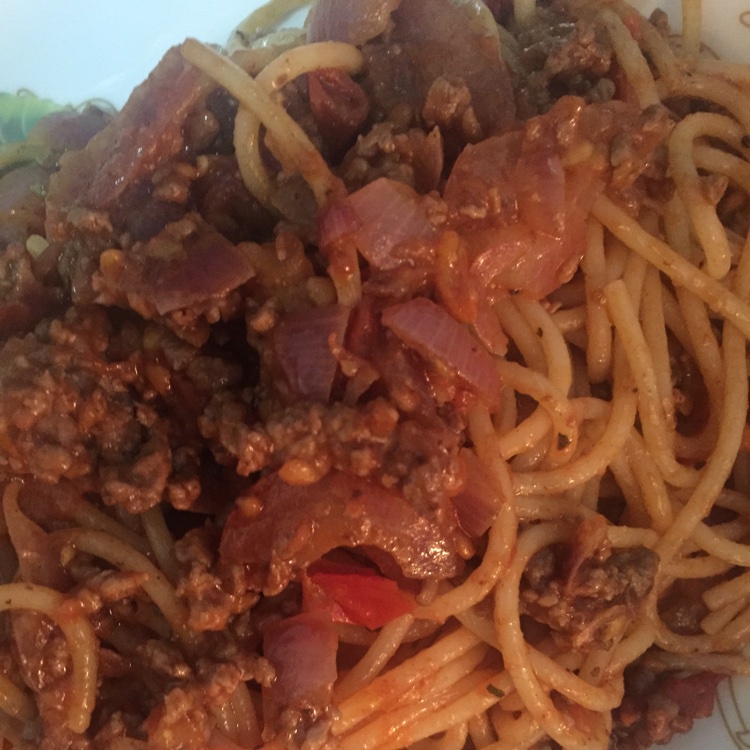 番茄肉酱意大利面