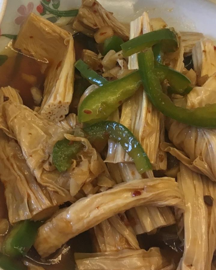 凉拌腐竹