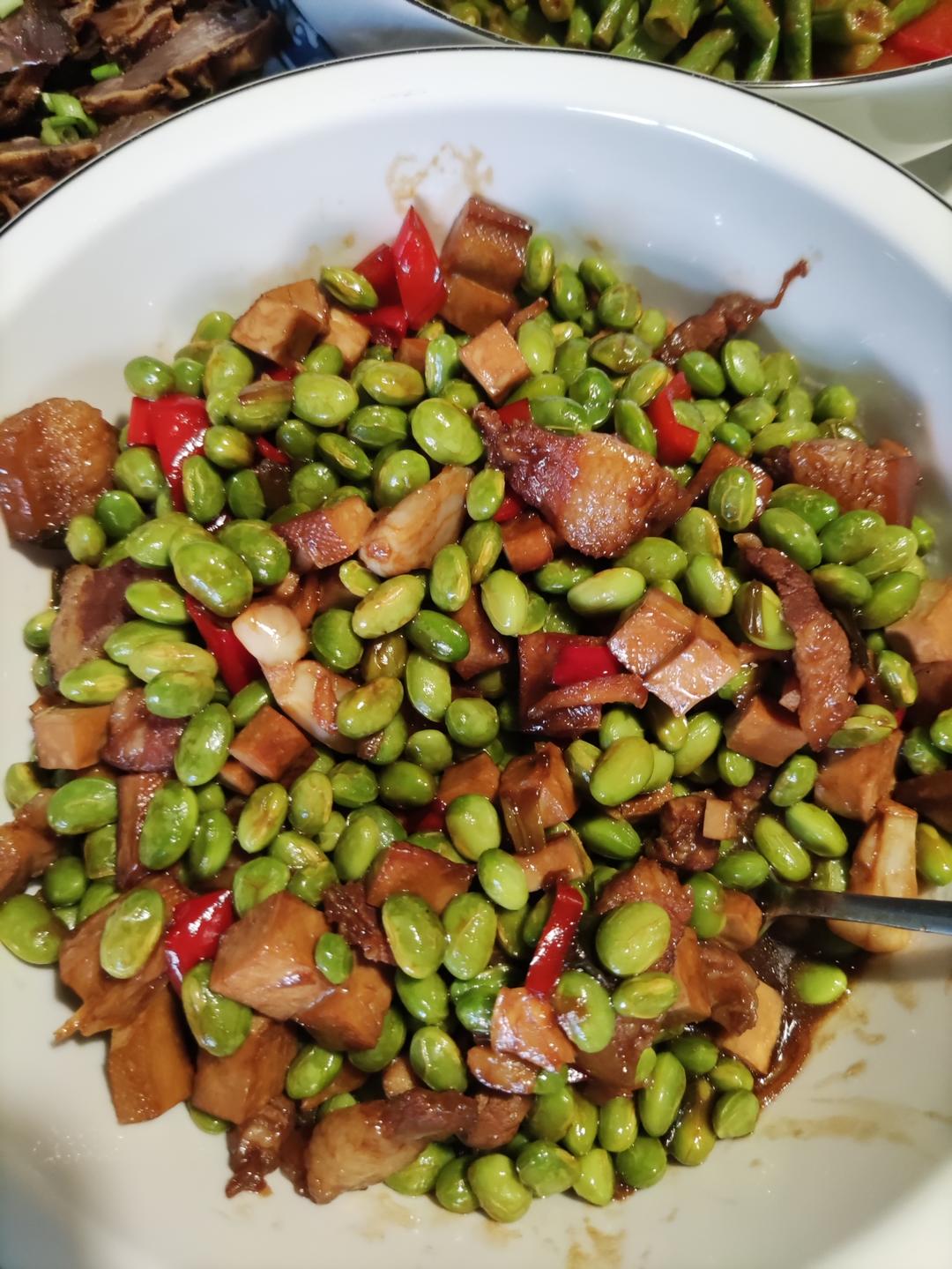 毛豆炒香干｜家常小炒