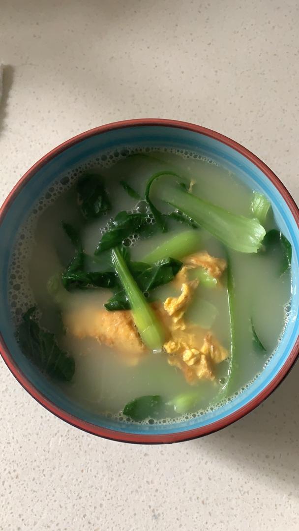 青菜蛋汤