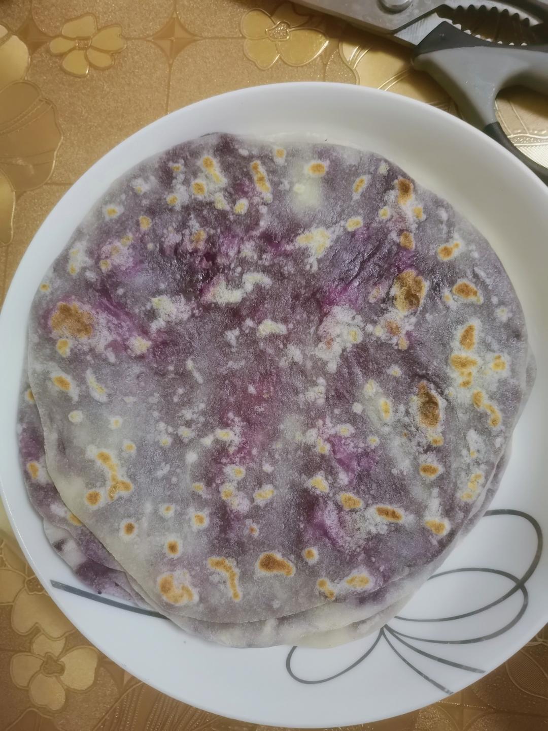 紫薯饼(无糖无油)