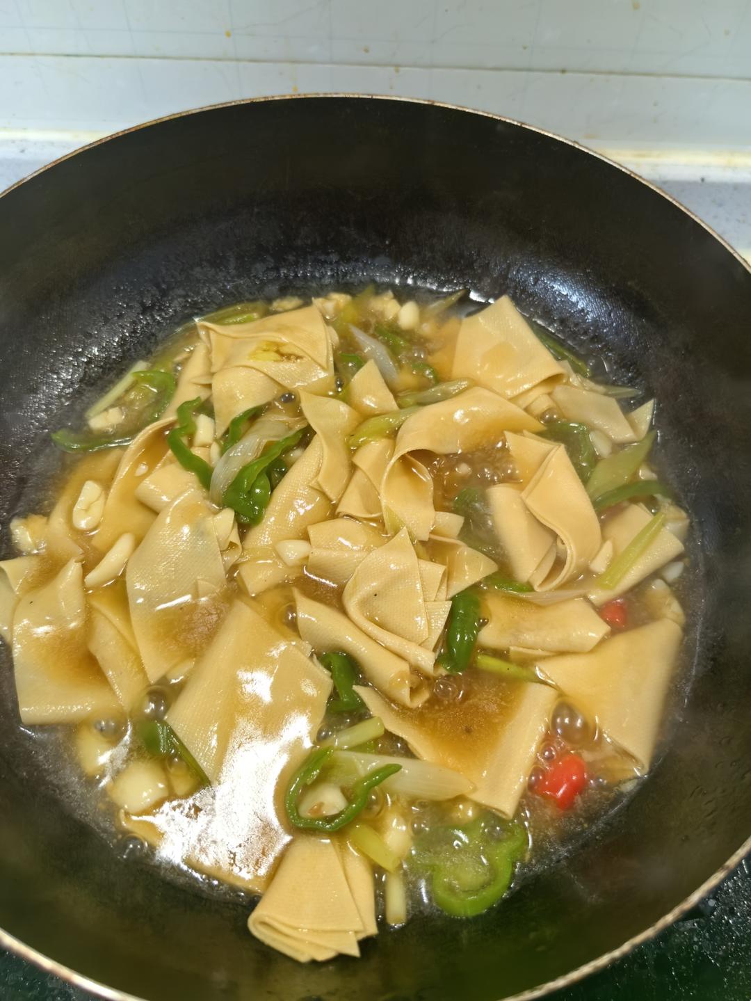 尖椒干豆腐