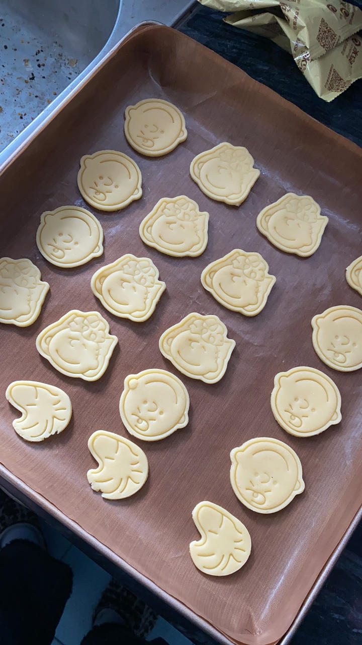 ［记录］亲子卡通饼干（儿童,新手适合）