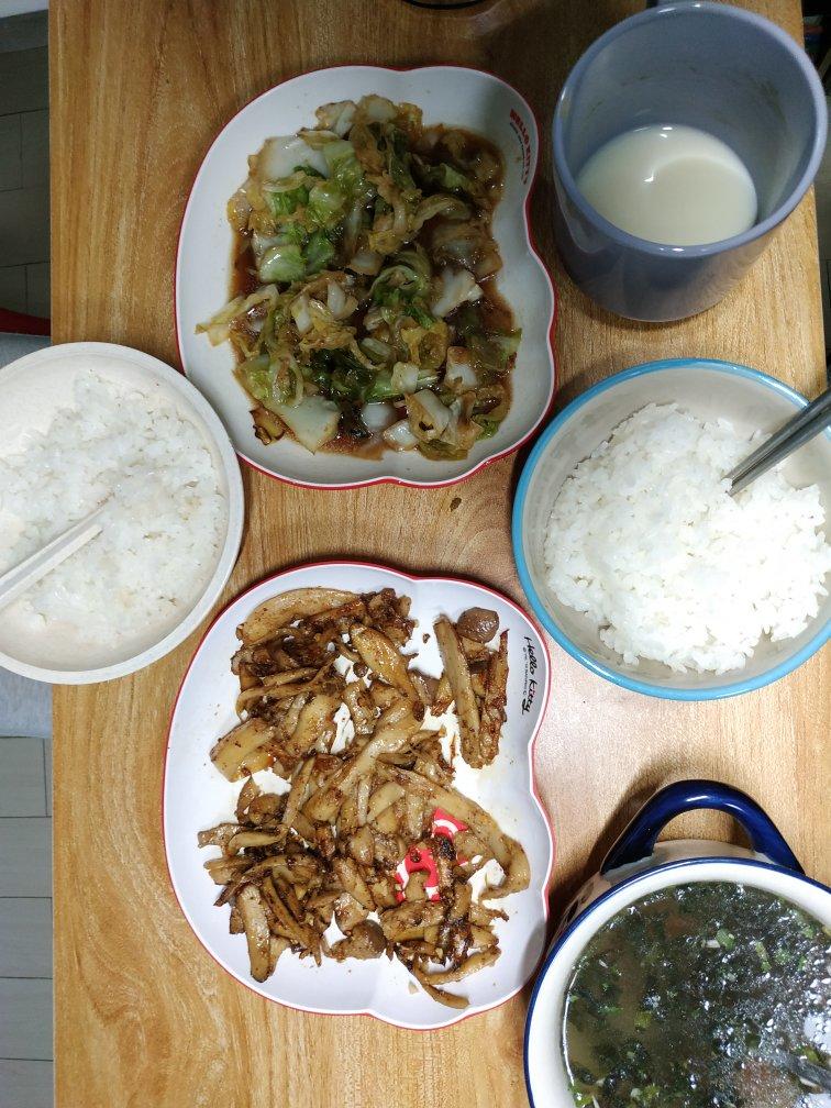 干煸手撕杏鲍菇
