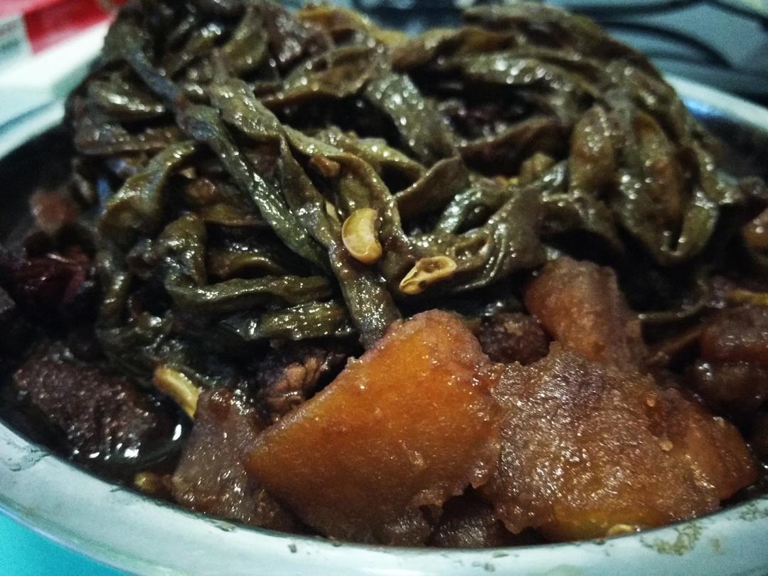 下饭菜东北豇豆咸菜