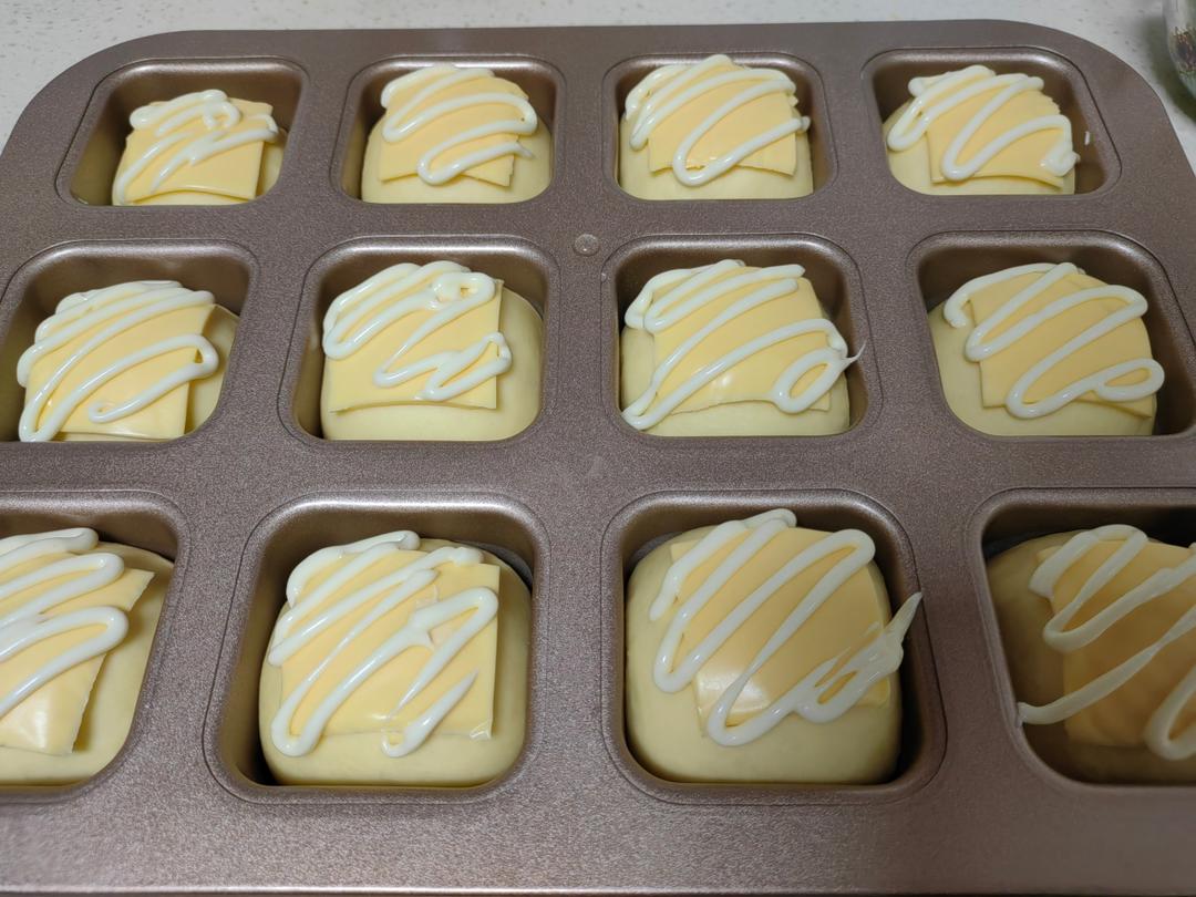 黑椒芝士咸口小吐司🍞/12连模（超方便可冷冻面团）