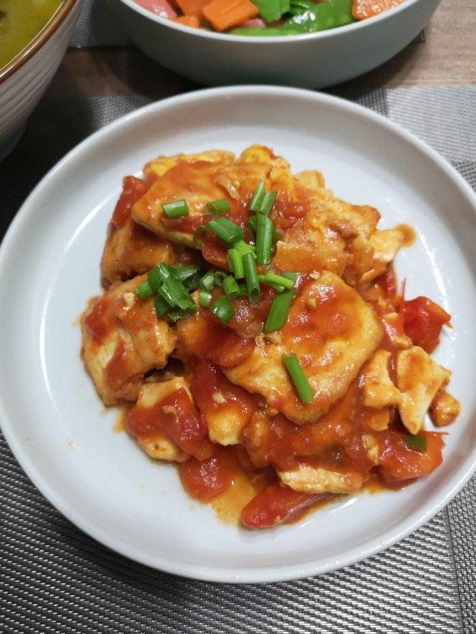 茄汁豆腐