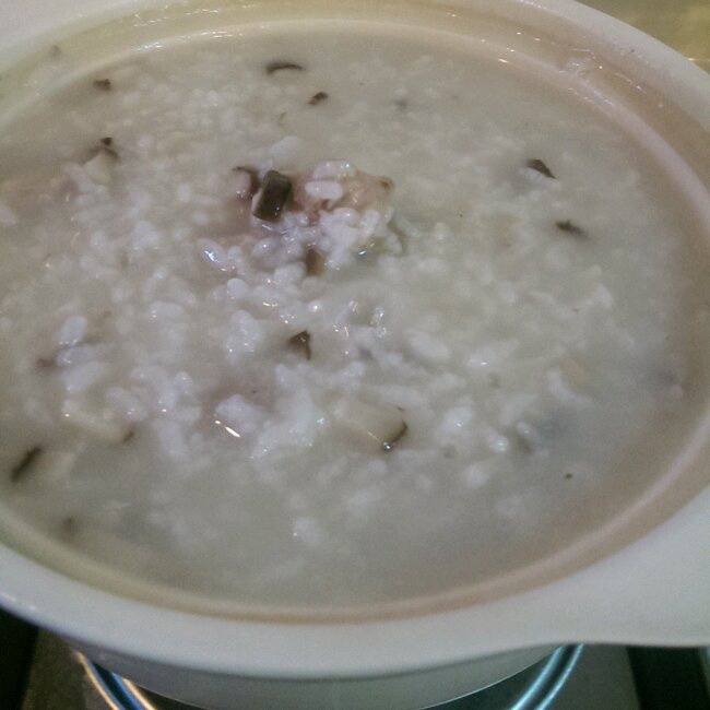 香菇排骨粥