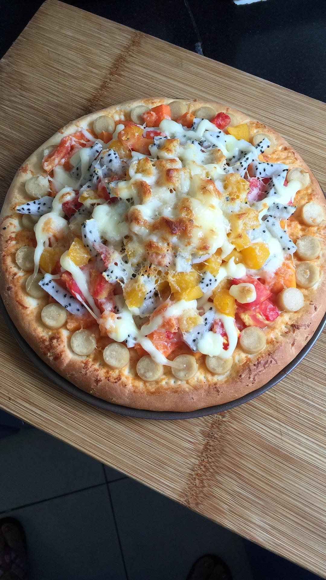 水果乐园披萨的做法