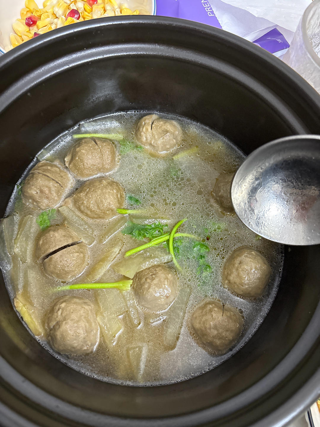 潮汕牛肉丸冬瓜汤