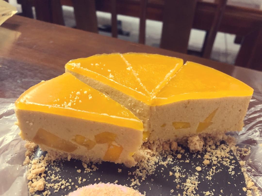 【视频】芒果慕斯（6寸） | 含镜面果胶配方