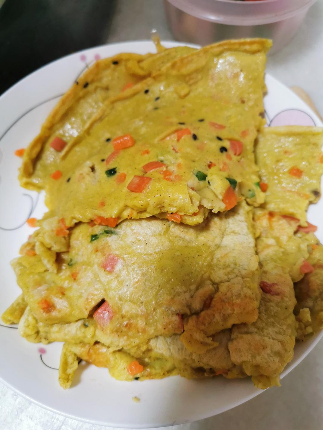 家常烙饼煎饼鸡蛋饼