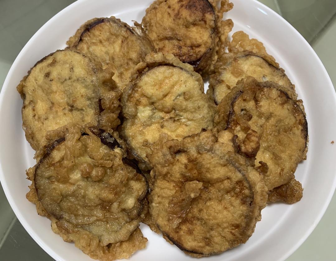 酥炸茄盒￨外酥里嫩