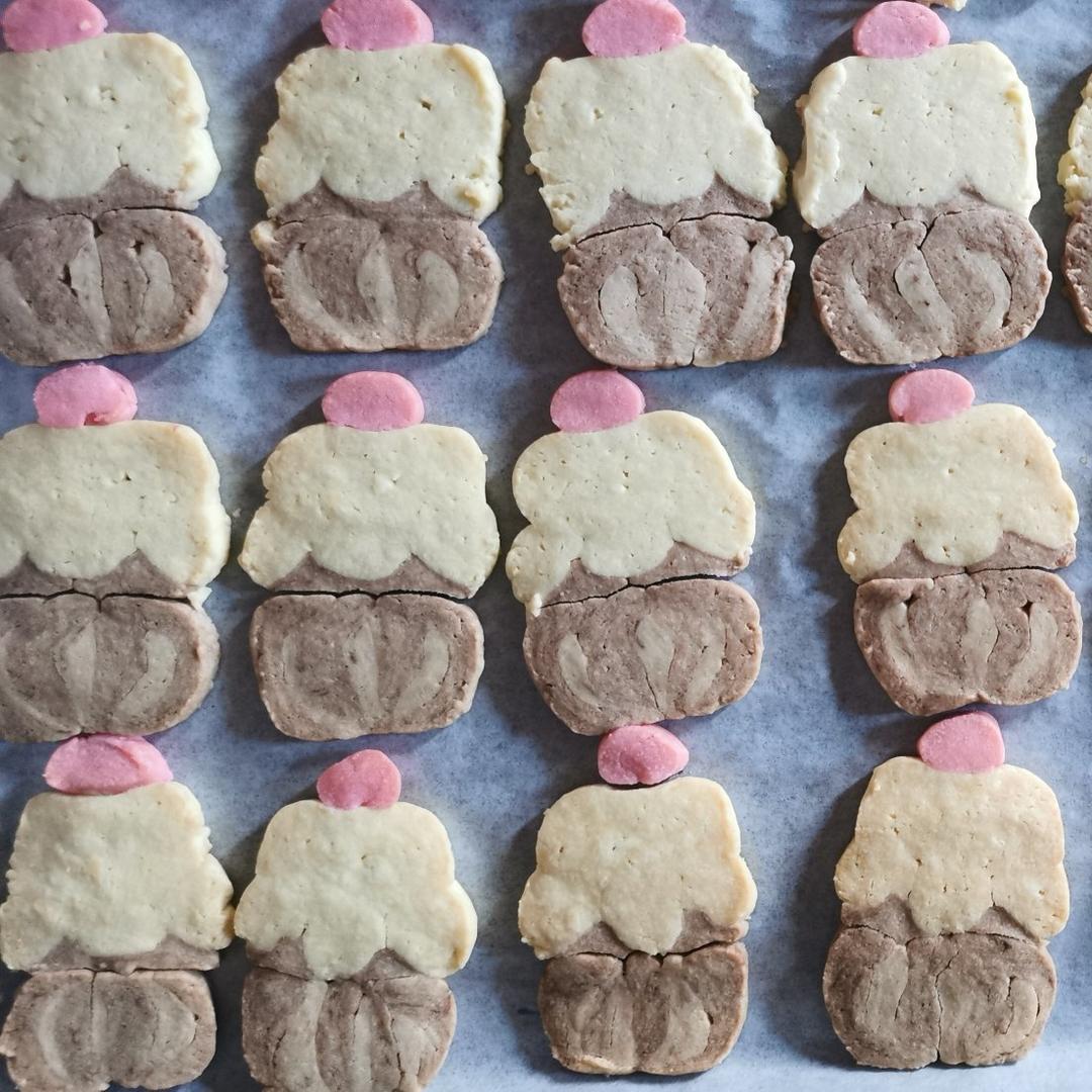 ㊙️超可爱❗️萌化了❗️一口一个的蛋糕曲奇饼干