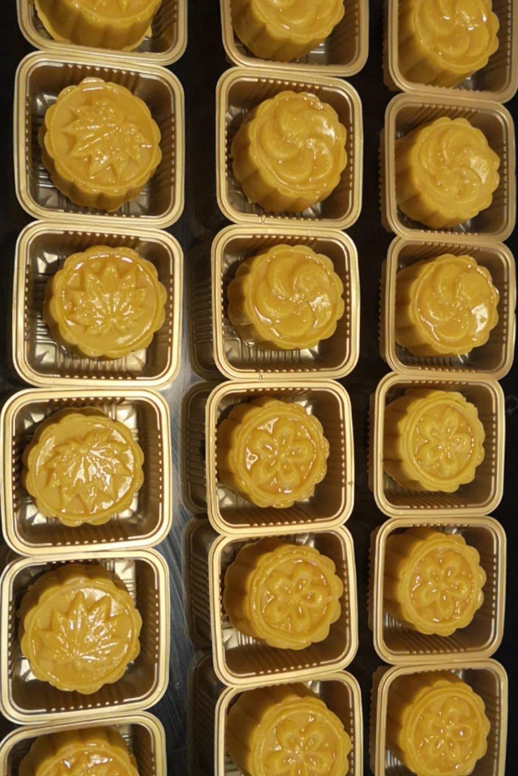 会流心的桃山皮月饼，不仅好吃，操作也简单~