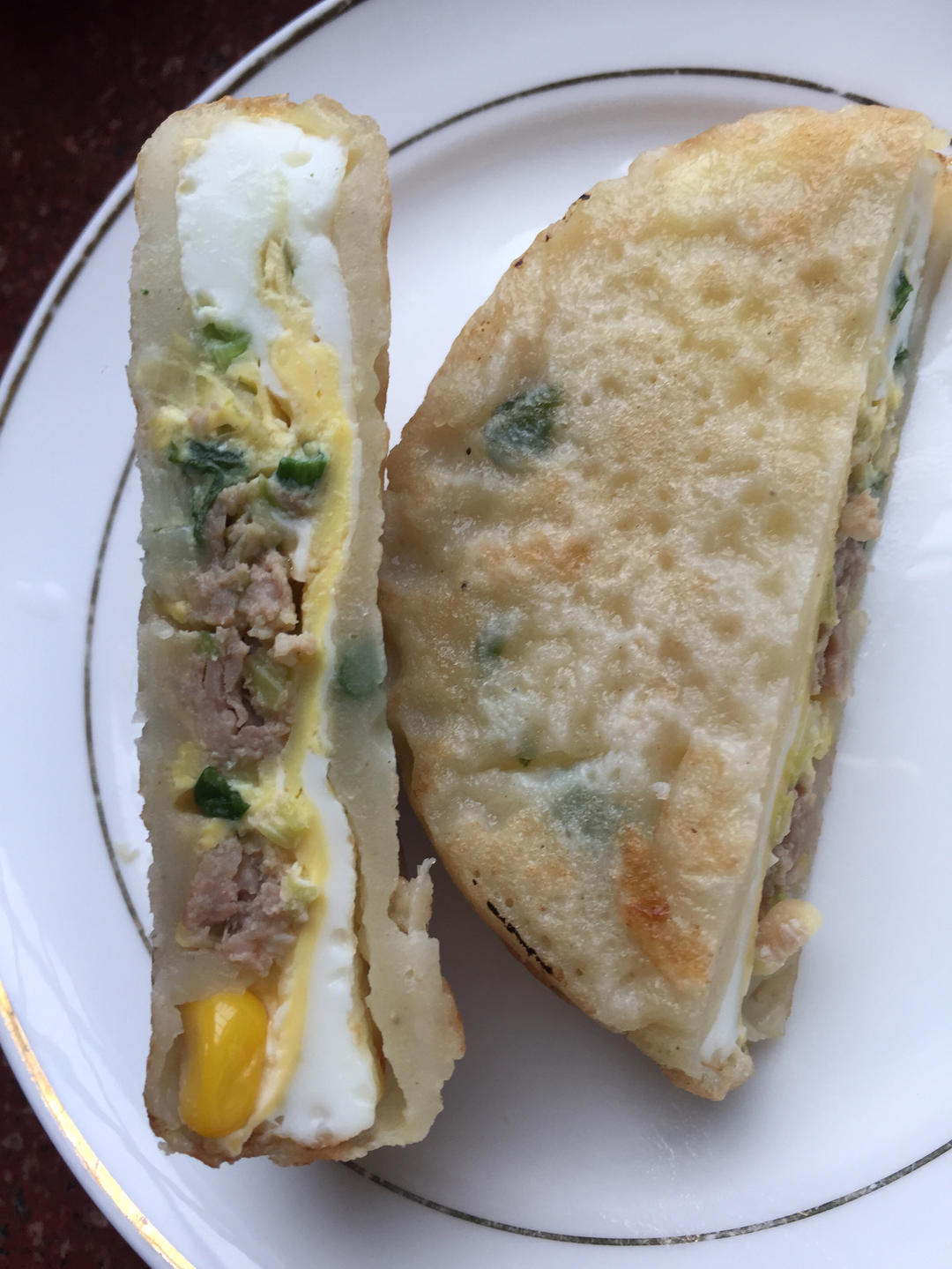 鸡蛋汉堡（蛋堡）鸡蛋饼