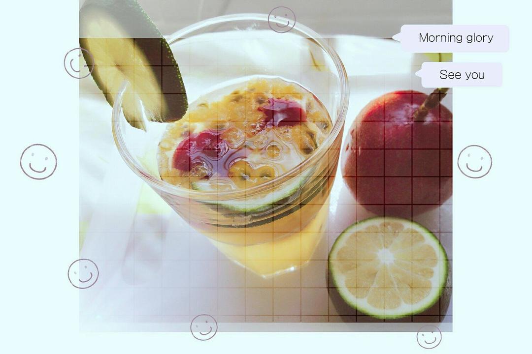 百香果杨梅柠檬冷泡茶的做法 步骤5