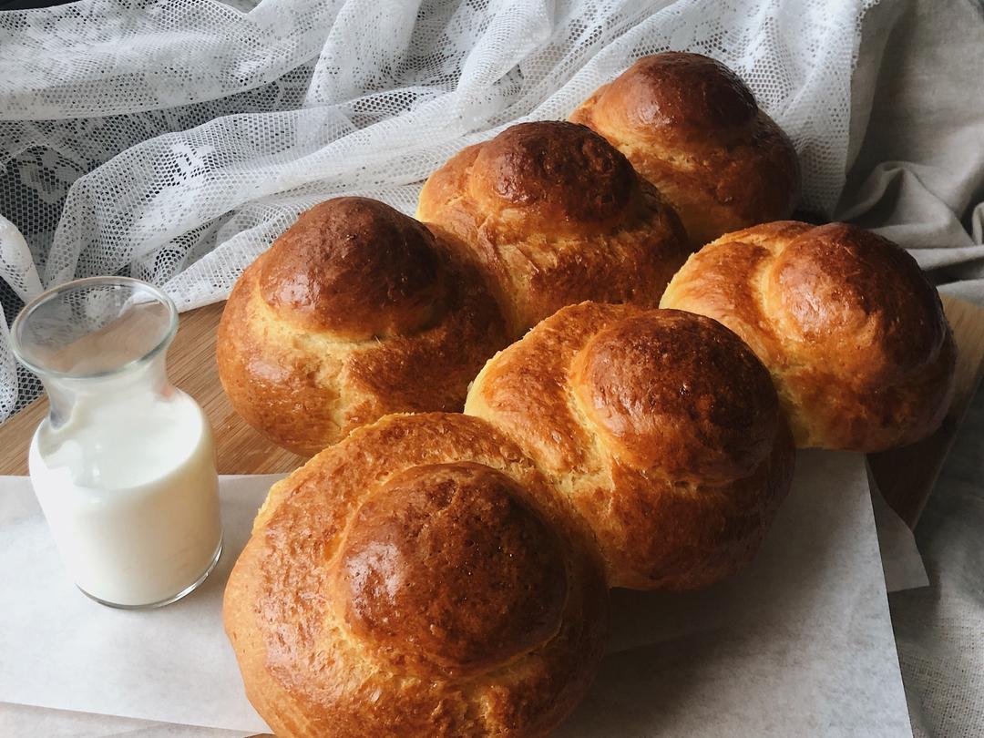 纯奶手撕吐司的做法 步骤1