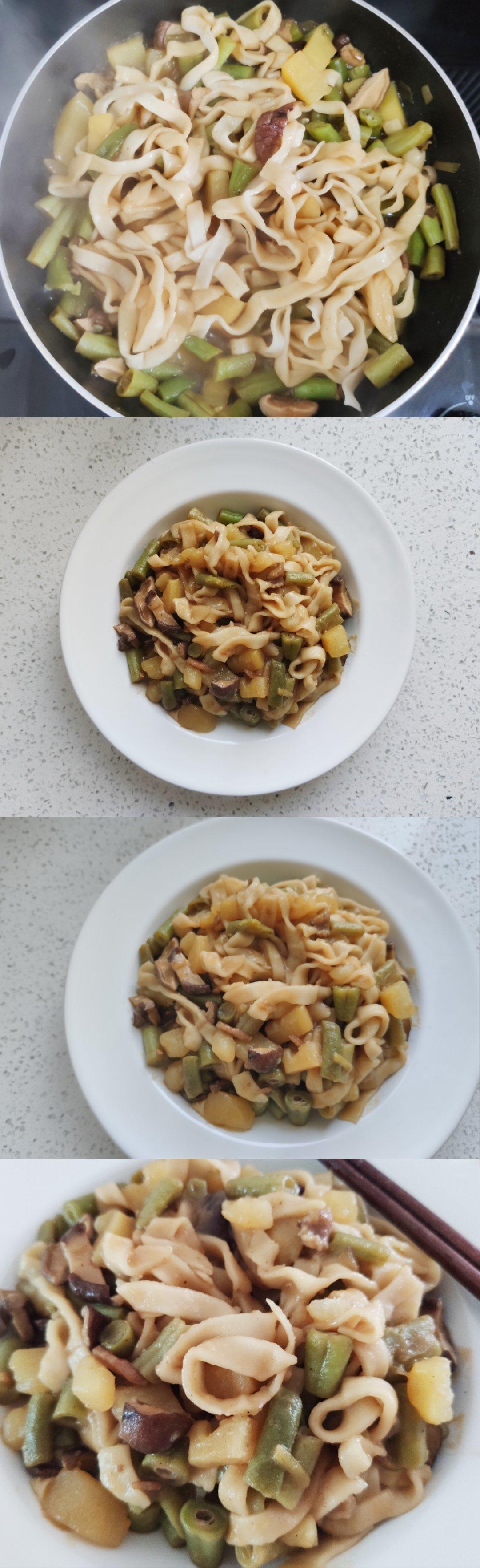豆角焖面