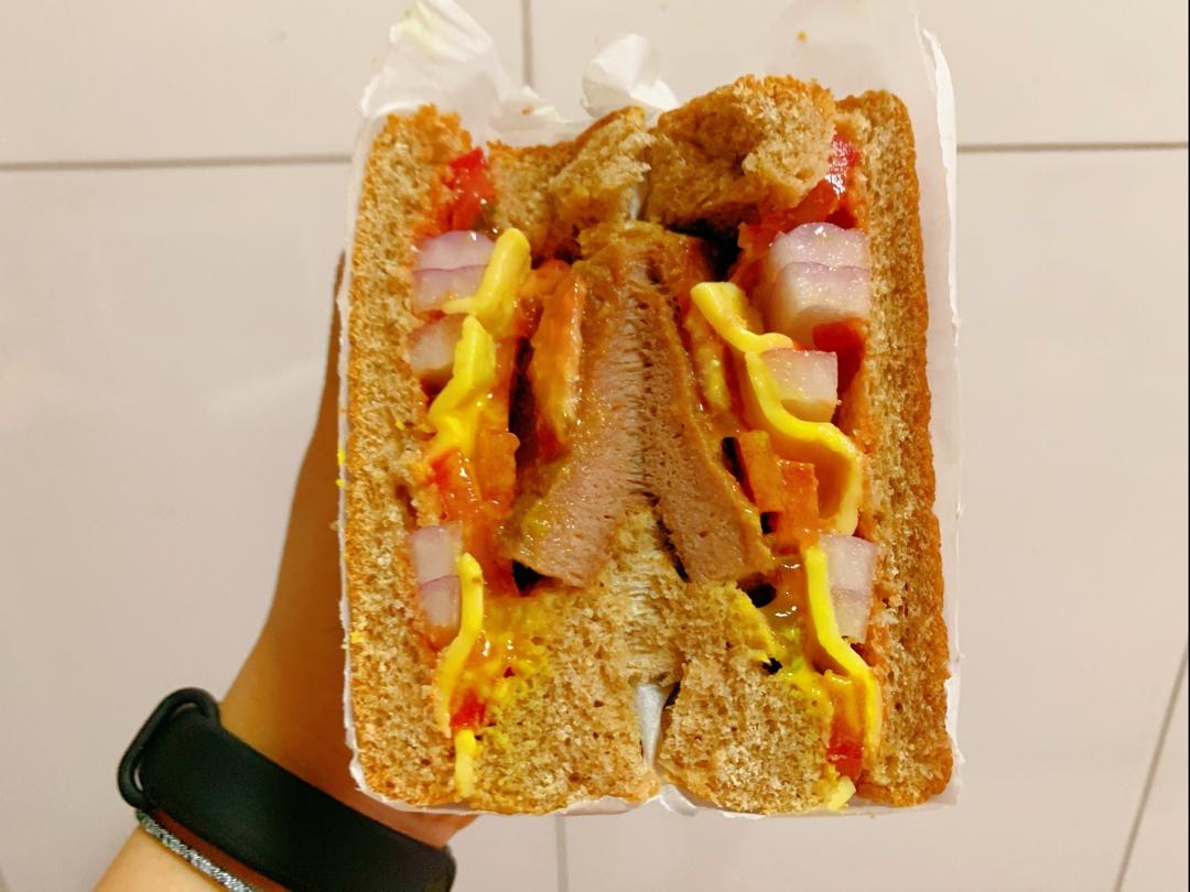 100%全麦吐司白面包汤种软易操作三明治胚减脂必备瘦早餐减肥主食