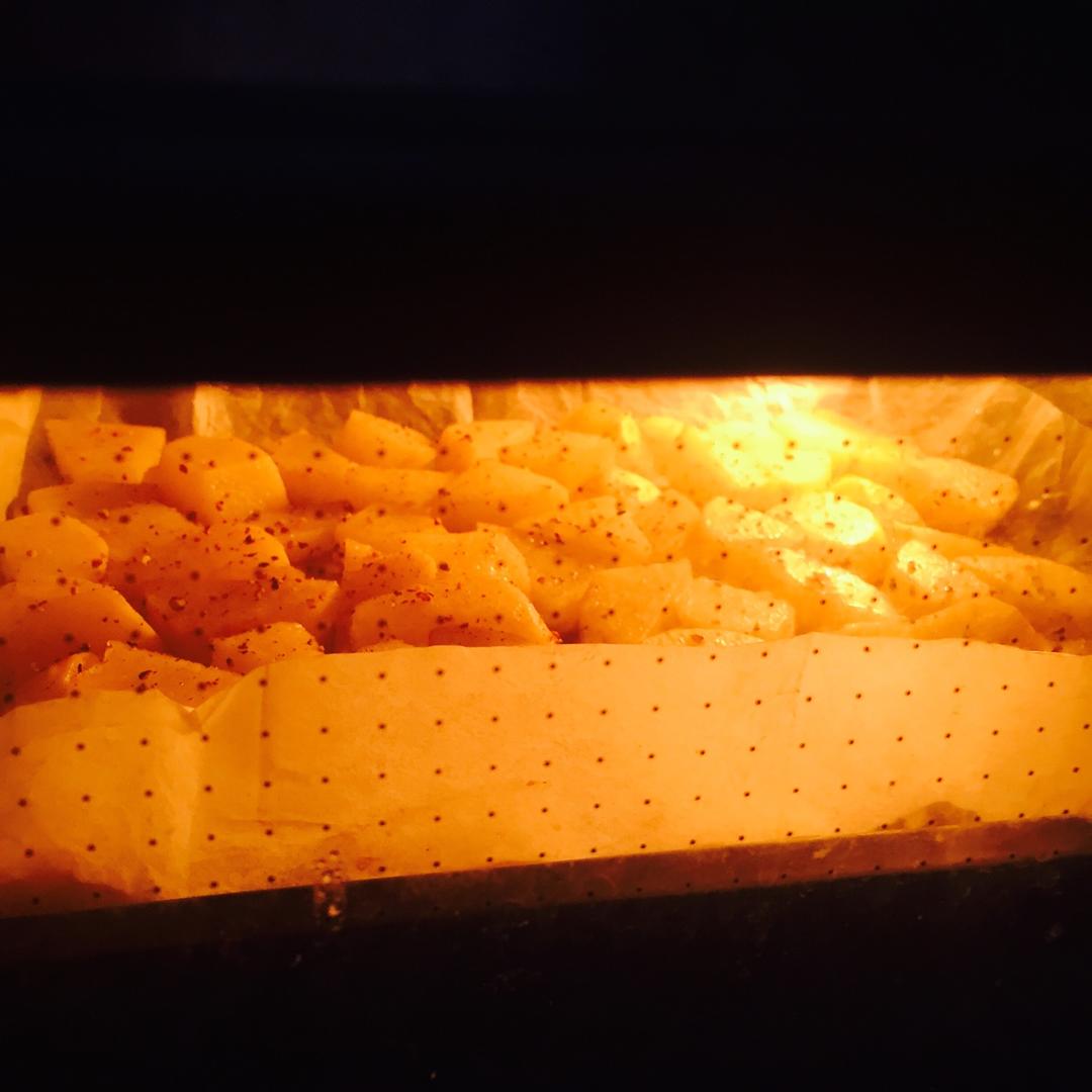 简单美味烤薯角