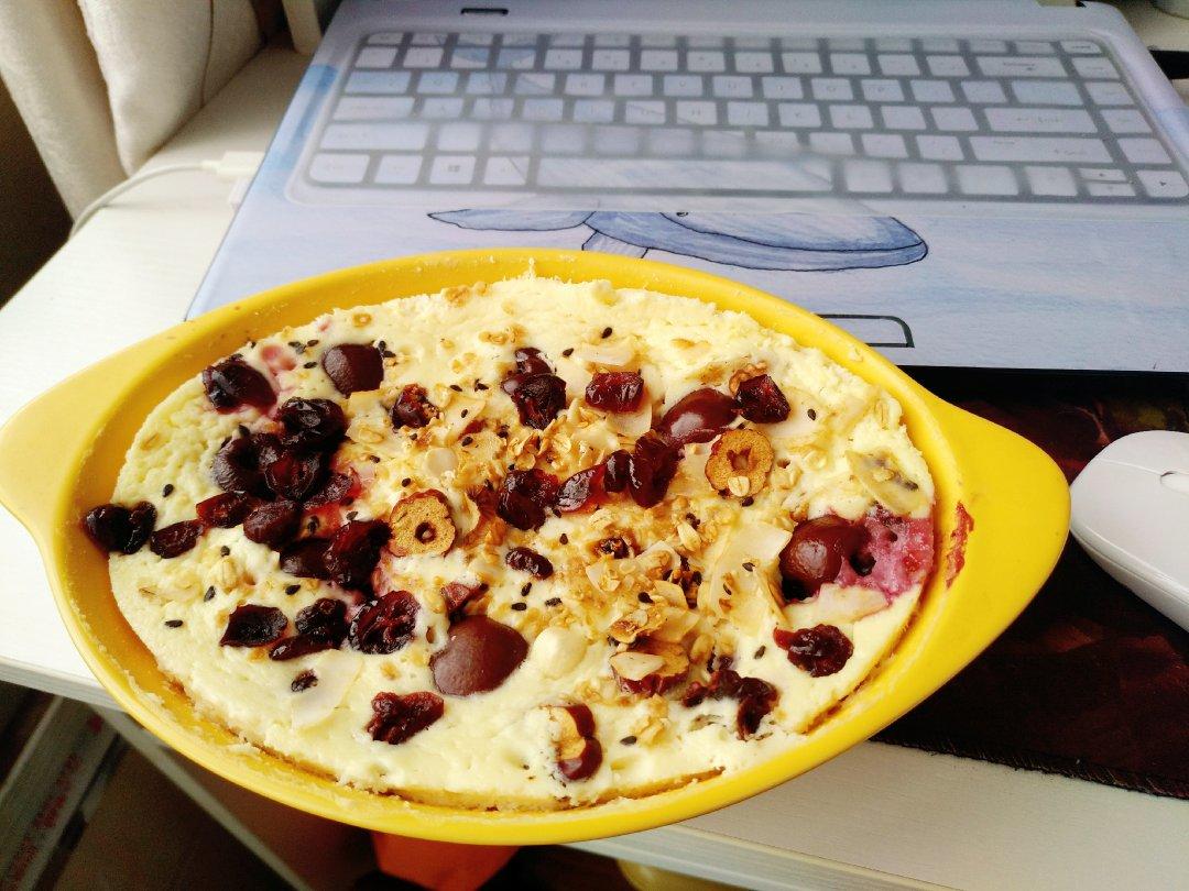 无油无糖无面粉蛋糕~健康甜品😋