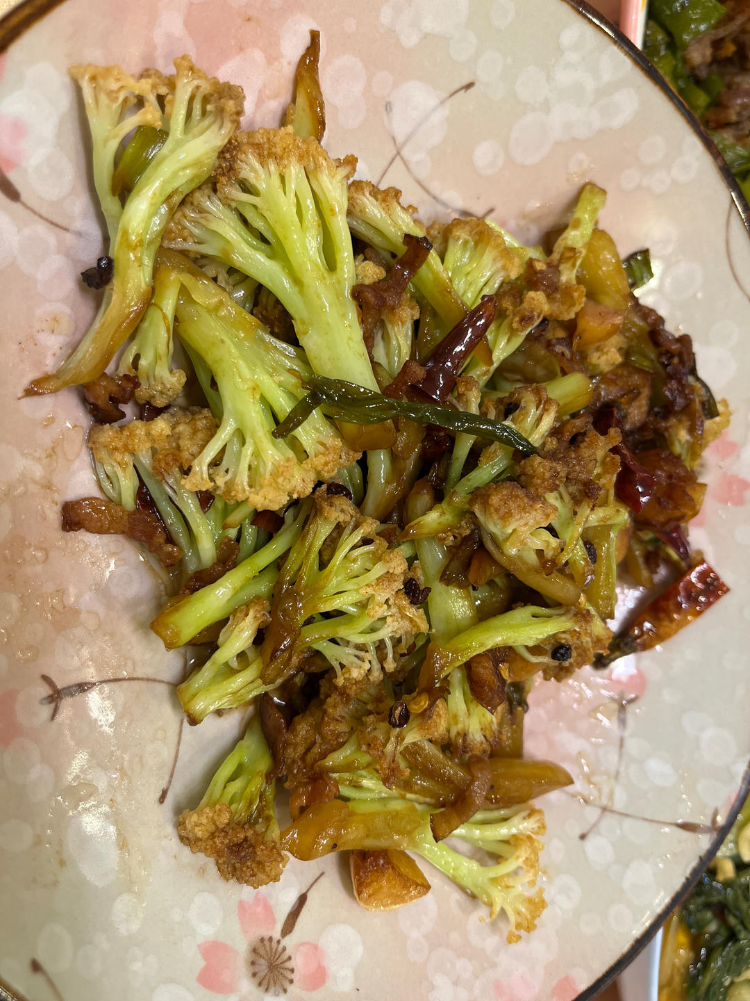 干锅有机花菜