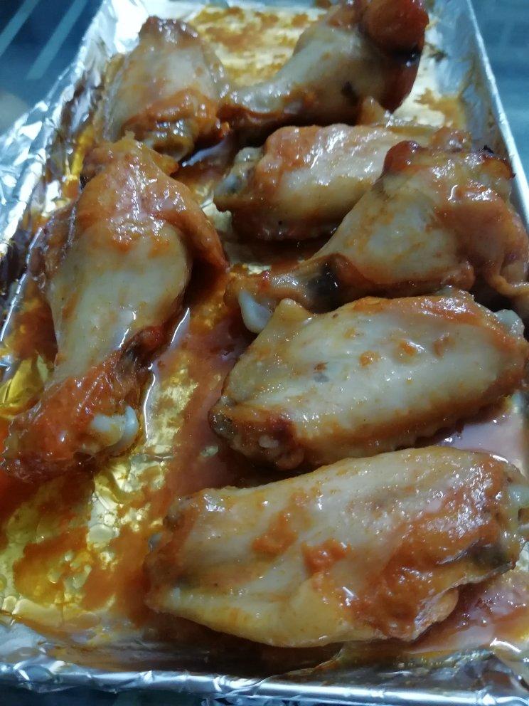 奥尔良烤翅-（无水版烤箱版）