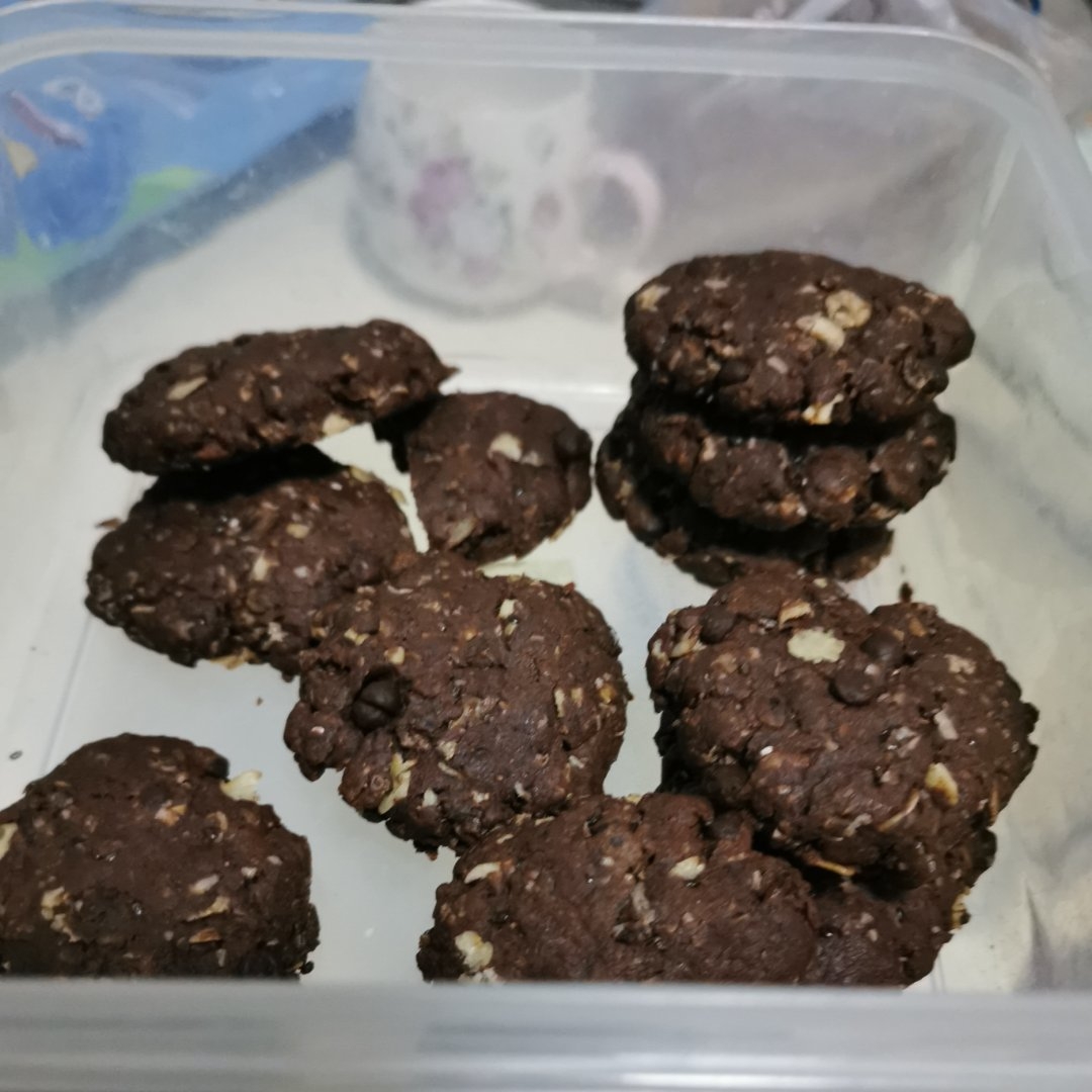【健康零食】燕麦巧克力奇普饼干