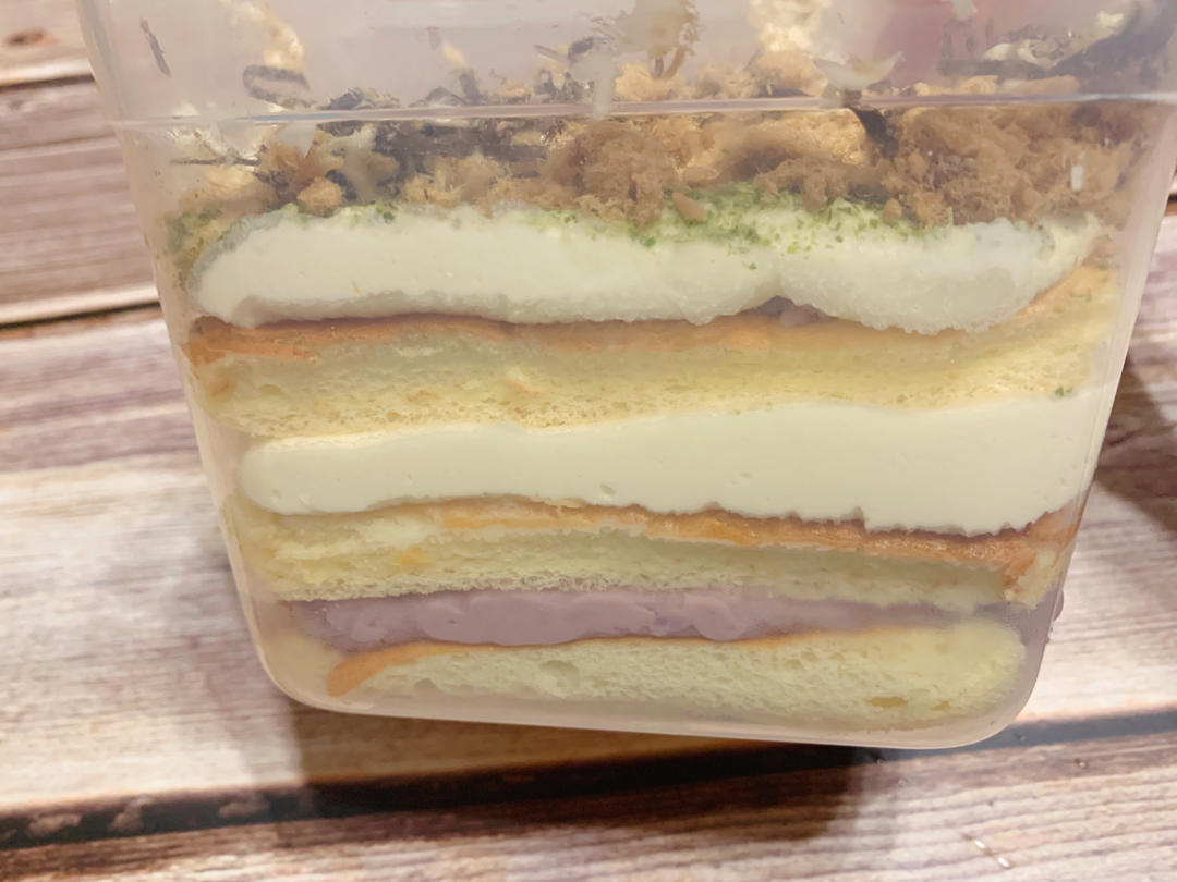 最好吃的芋泥肉松盒子，没有之一