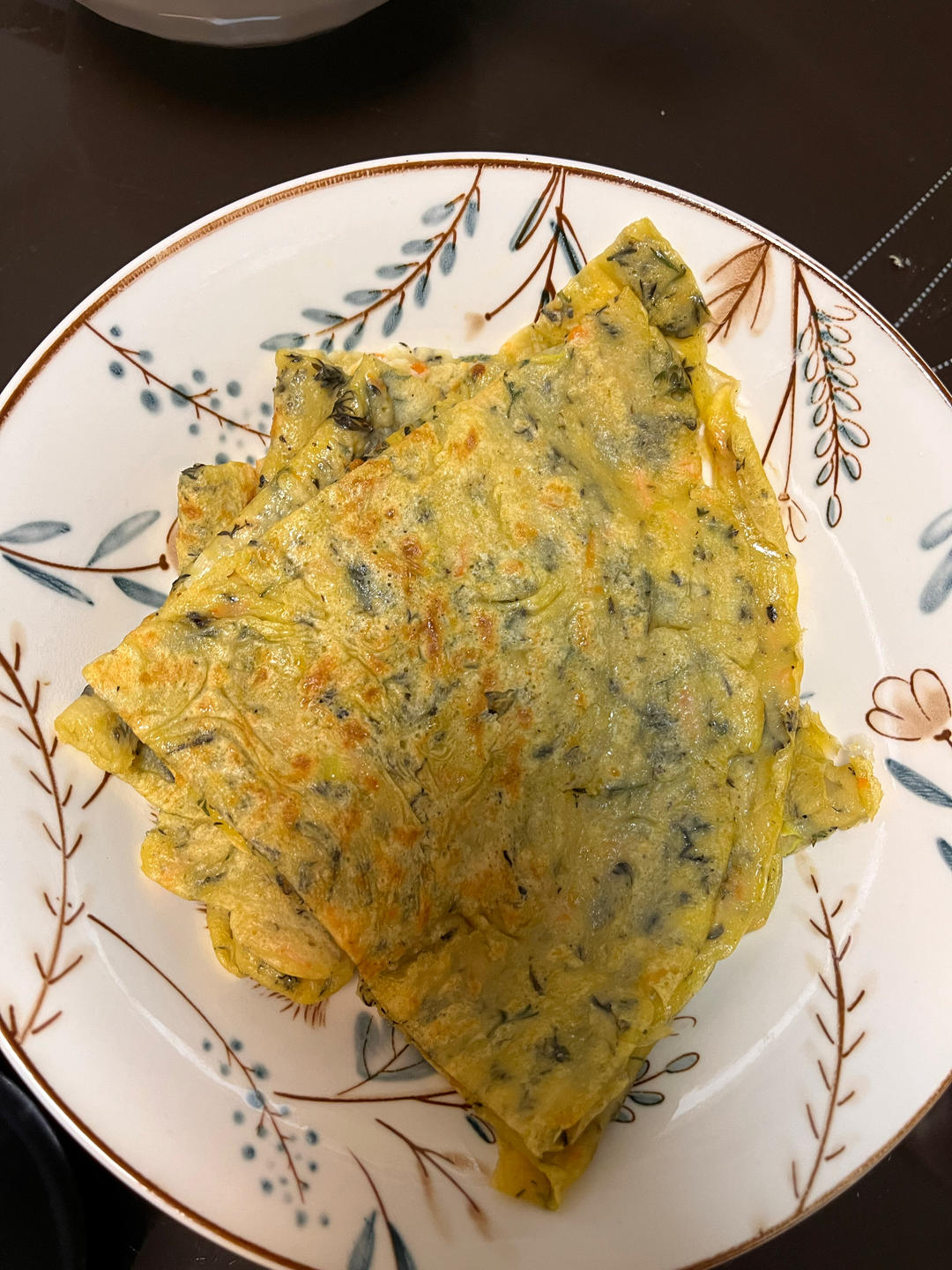 简单快手蔬菜鸡蛋煎饼