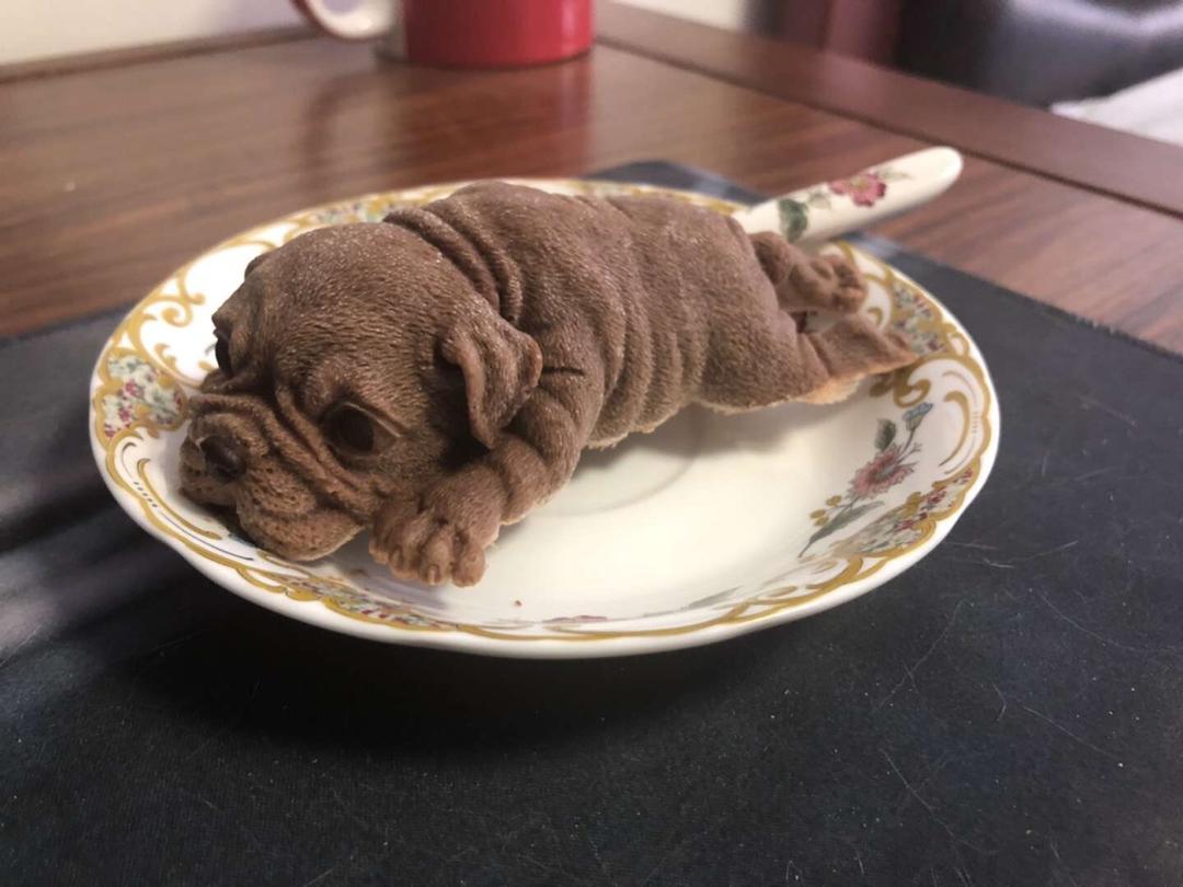 网红沙皮狗慕斯蛋糕