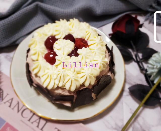 黑森林蛋糕(戚风版)的做法