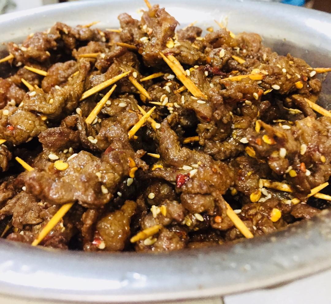 牙签牛肉 道地湖南味