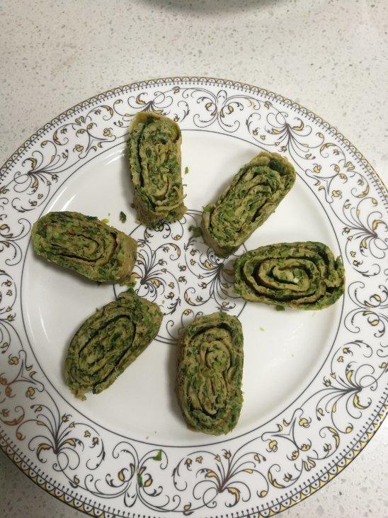 堂妈小厨——香椿芽厚蛋烧
