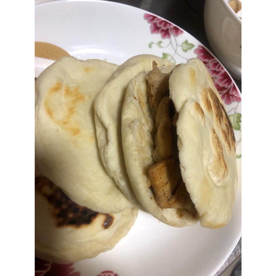 肉夹馍(白吉馍的制作)