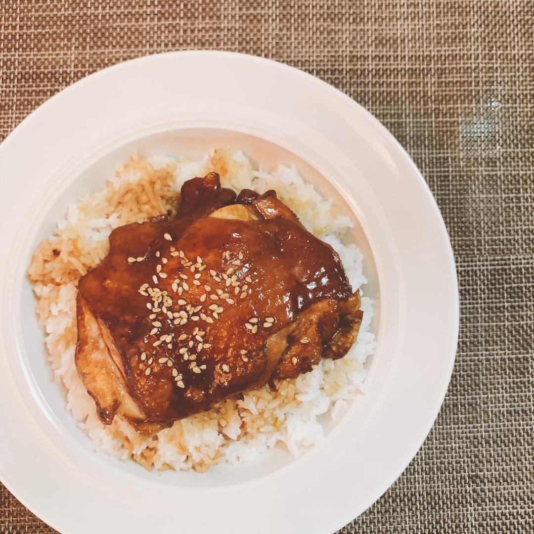 照烧鸡腿饭