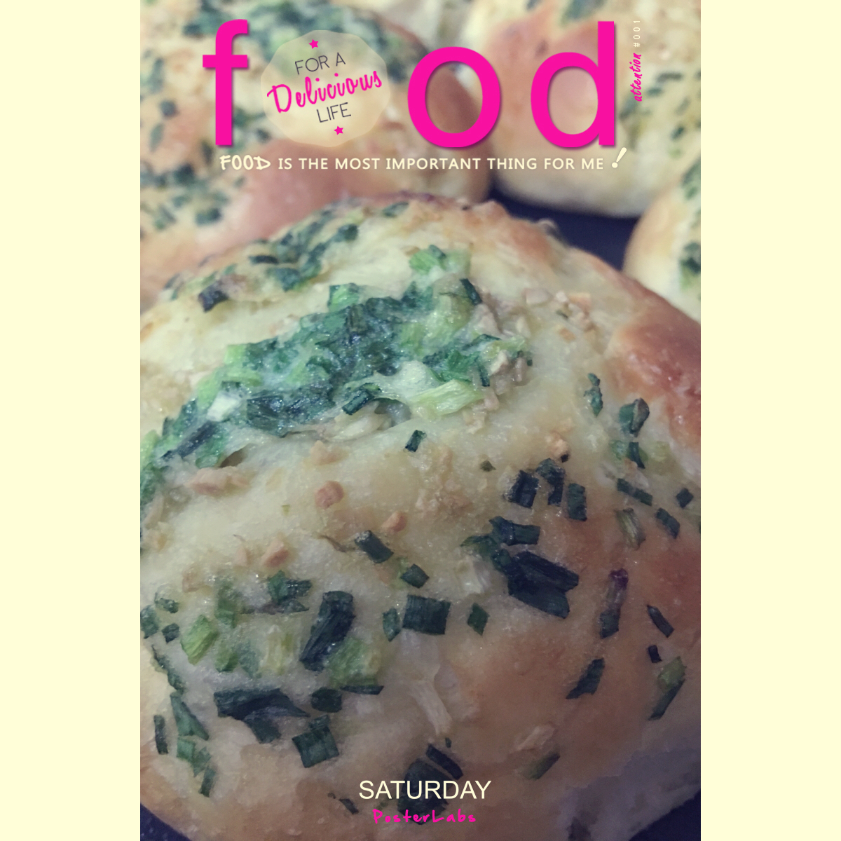 台湾面包冠军 之 香葱面包