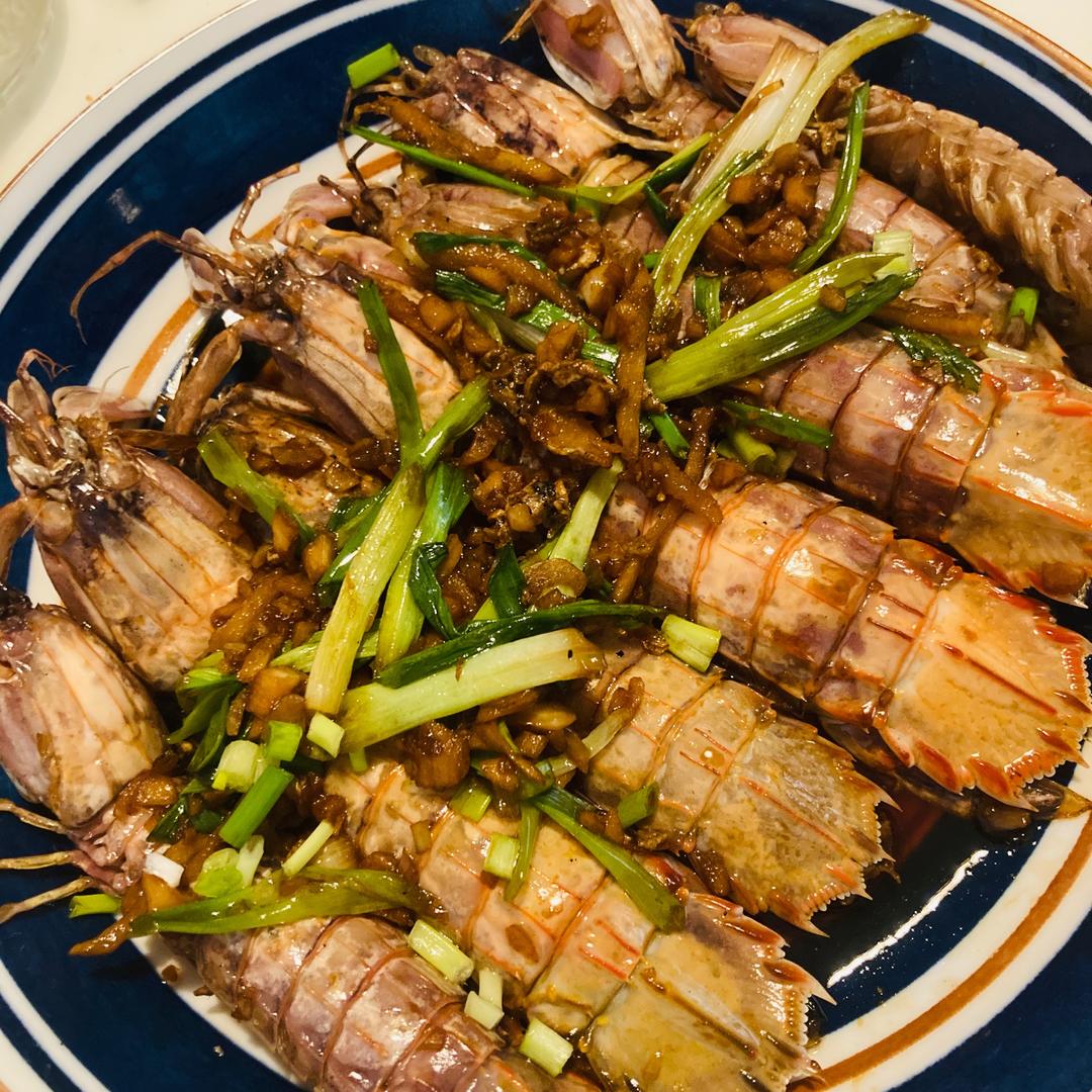 蒜蓉皮皮虾的做法