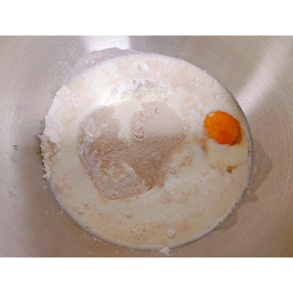 纯奶手撕吐司的做法 步骤1