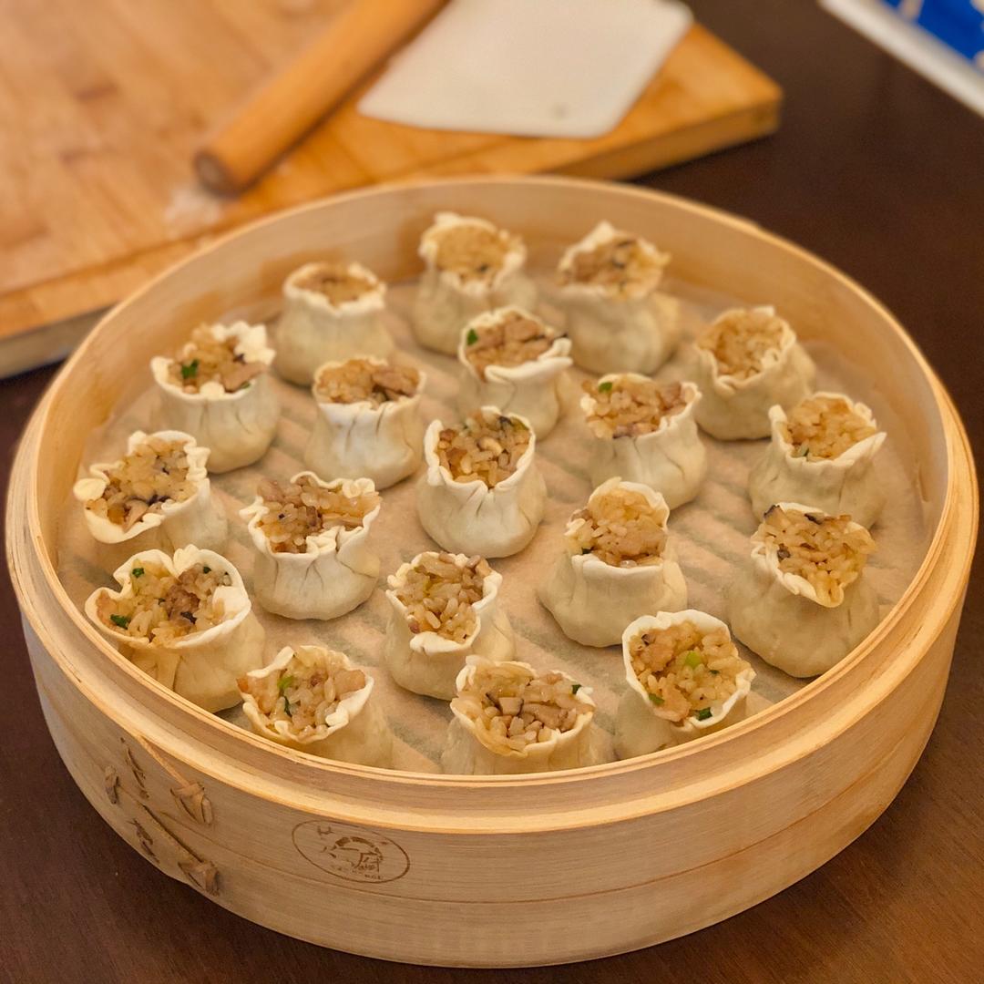 猪肉春笋糯米烧麦